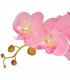 Planta artificial orquídea con macetero 65 cm rosa