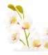 Planta artificial orquídea con macetero 90 cm blanca