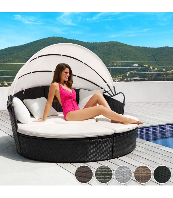 Sofá Lounge modelo Etna, color negro
