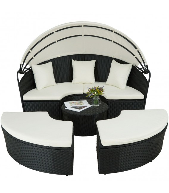 Sofá Lounge modelo Etna, color negro