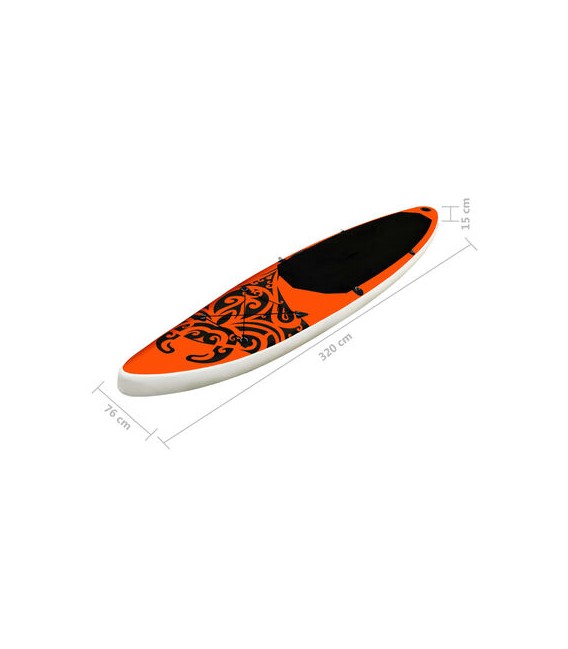 Tabla De Paddle Surf Hinchable Orange 12'0"
