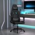 Silla gaming cuero sintético