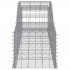 Cestas de gaviones 4 uds forma de arco hierro 300x50x40/60