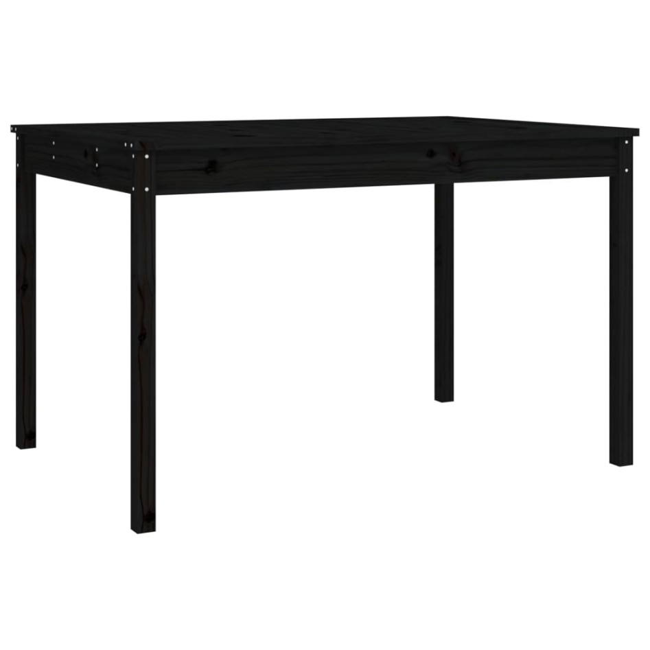 Juego de comedor de jardín 4 piezas madera maciza pino