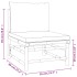 Set de muebles de jardín 5 piezas bambú con cojines