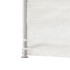 Cenador con techo polietileno blanco 4,46x5,88x3,75