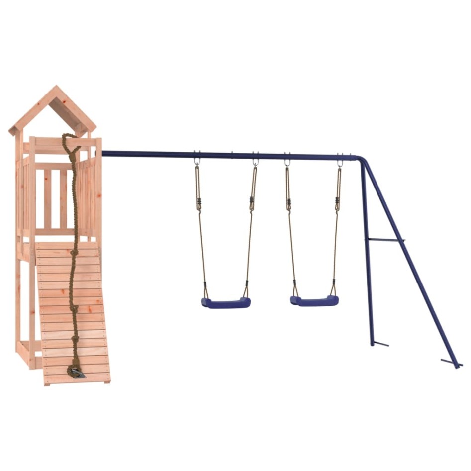 Parque infantil de exterior madera maciza