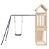 Parque infantil de exterior madera maciza de