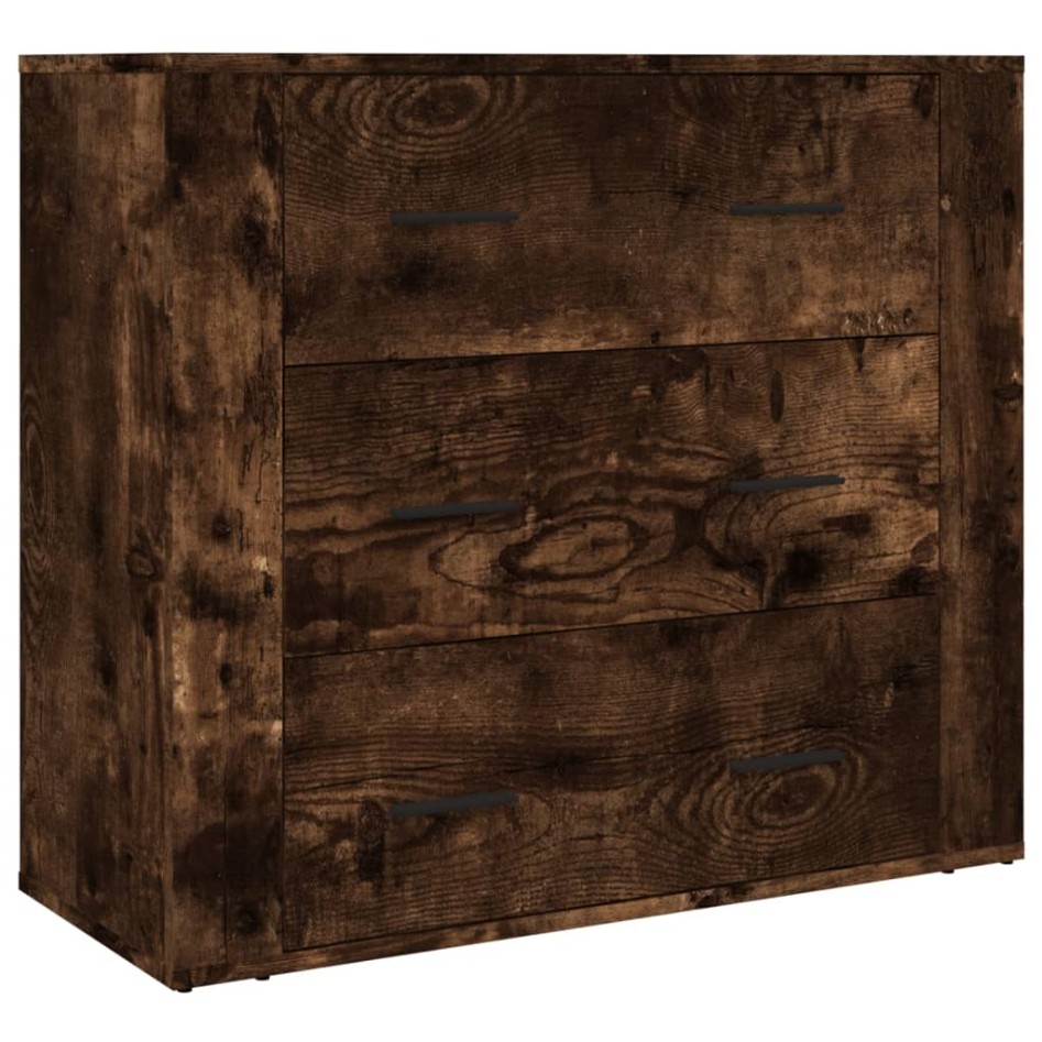 Aparador alto madera contrachapada roble