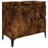 Set de muebles baño 3 pzas madera contrachapada roble