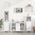 Juego de muebles de baño 3 pzas madera contrachapada