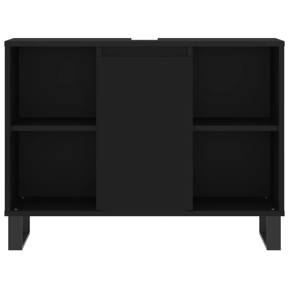 Juego de muebles de baño 3 pzas madera contrachapada