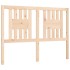 Estructura de cama con cabecero madera maciza 120x200