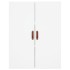 Armarios de pared 2 unidades blanco 69,5x34x90