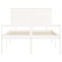 Cama para personas mayores con cabecero madera maciza