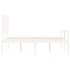 Cama para personas mayores con cabecero madera maciza