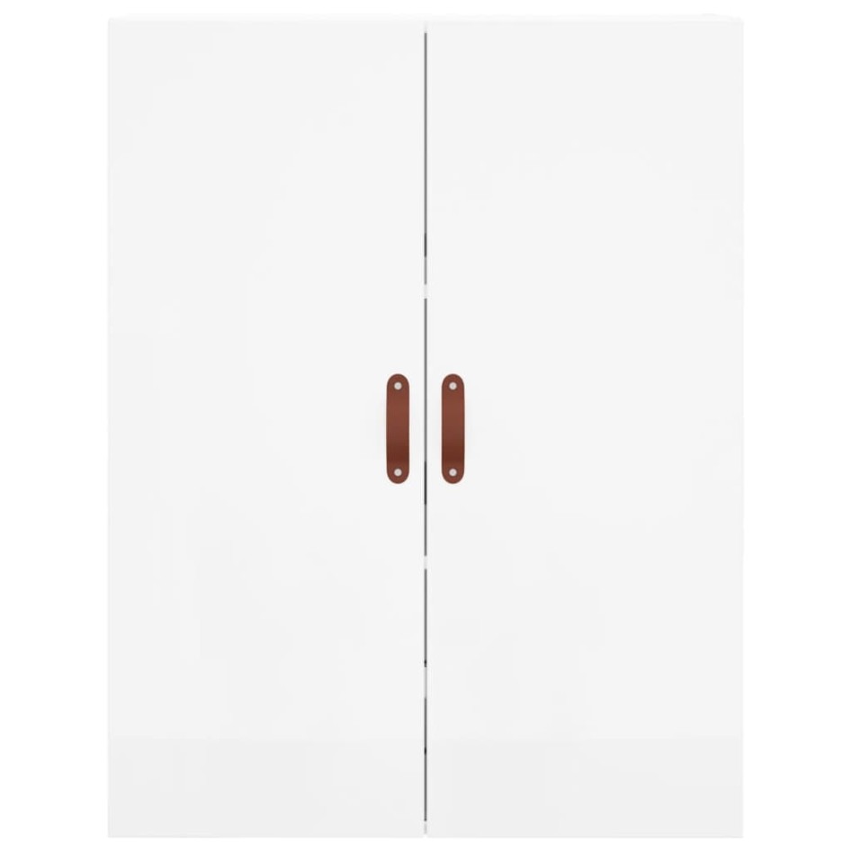 Armario de pared 2 unidades blanco brillante 69,5x34x90