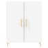Aparador alto madera contrachapada blanco 69,5x34x180