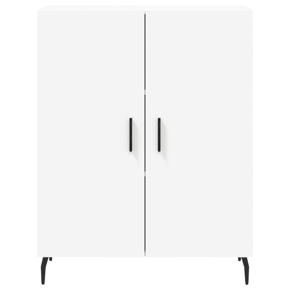 Aparador alto madera contrachapada blanco 69,5x34x180