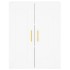 Aparador alto madera contrachapada blanco 69,5x34x180