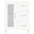 Aparador alto madera contrachapada blanco 69,5x34x180
