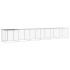 Gallinero con techo acero galvanizado gris claro 603x98x90