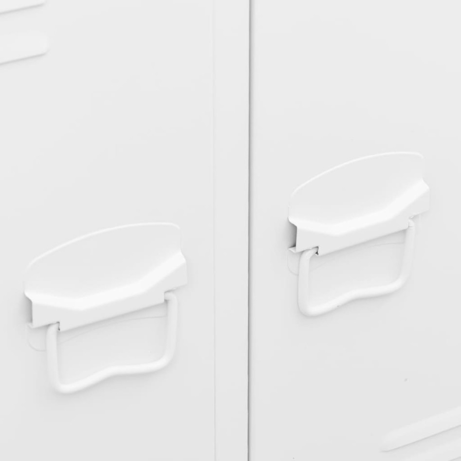 Armario industrial acero blanco 67x35x107