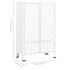 Armario industrial acero blanco 67x35x107