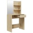Juego de tocador color roble Sonoma 74,5x40x141