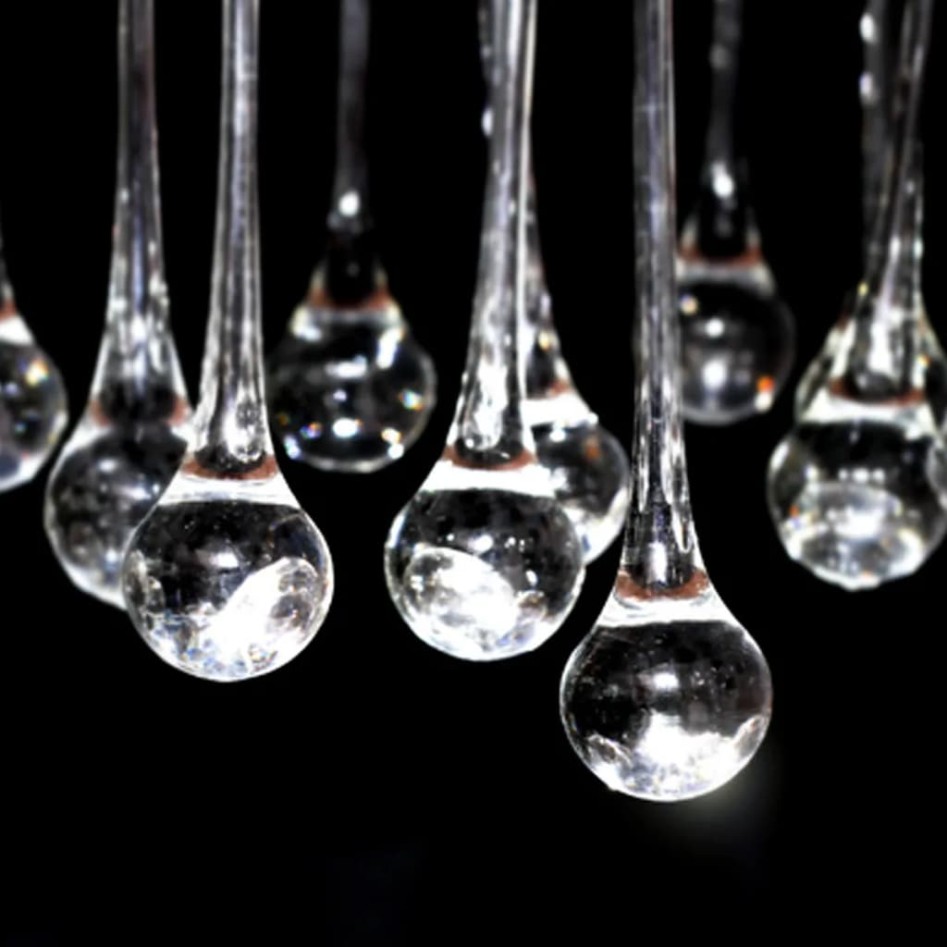 Lámpara colgante con 85 cristales