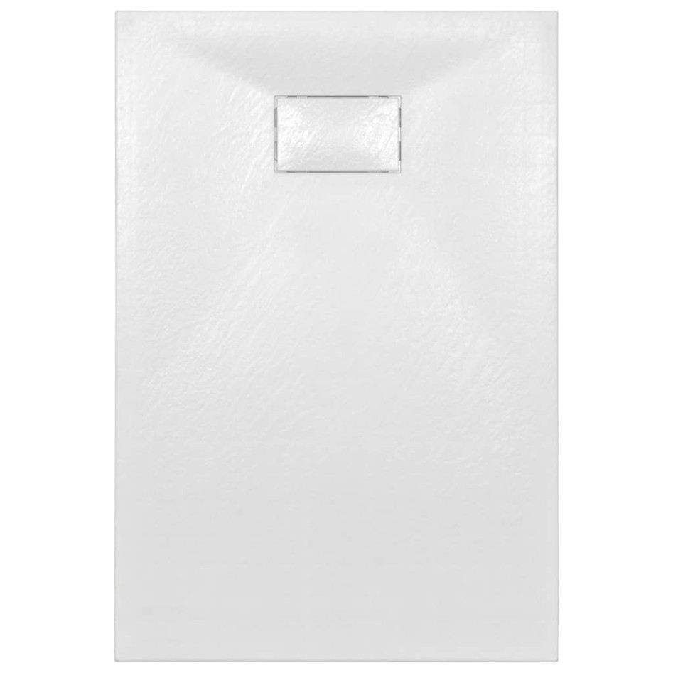 Plato de ducha SMC blanco 120x70