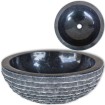 Lavabo mármol 40 cm negro