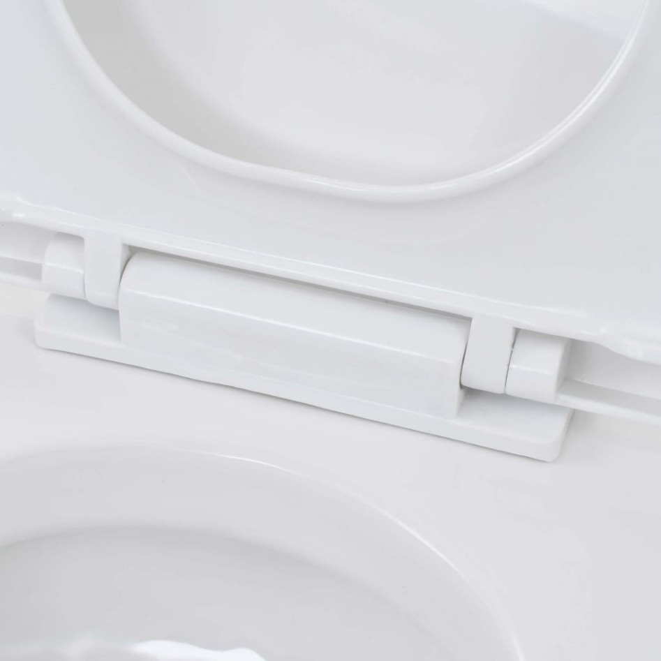 Inodoro de pared con cisterna alta oculta de