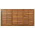 Mesa de jardín con patas en U madera maciza acacia 160x80x75