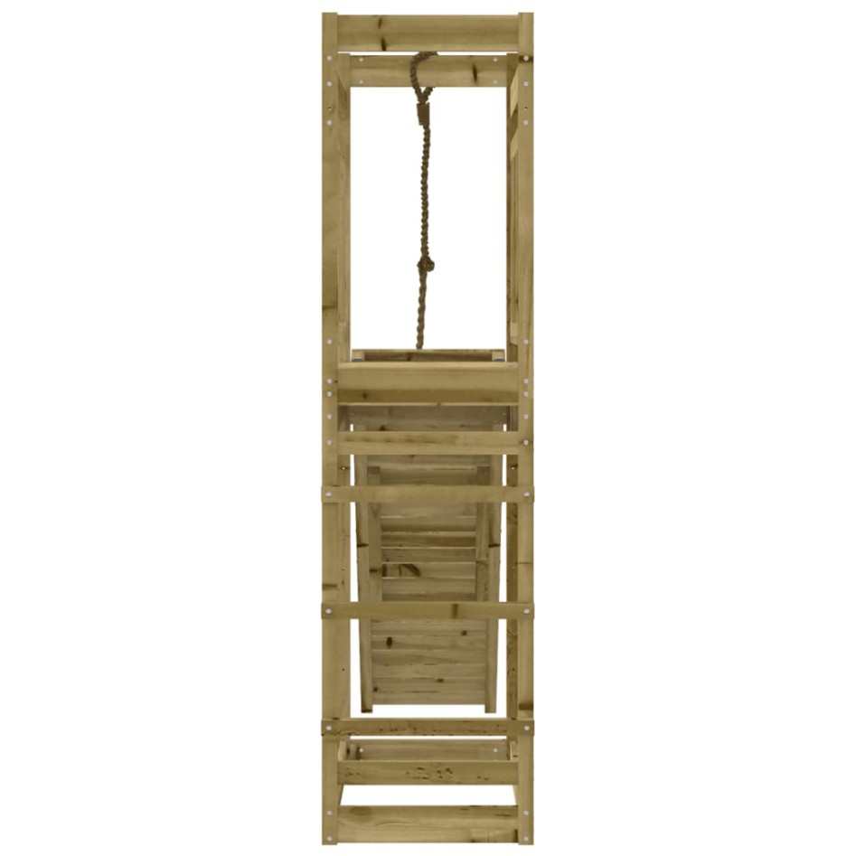 Parque infantil de exterior madera de pino