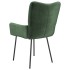 Sillas de comedor 2 unidades terciopelo verde