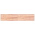 Tablero mesa madera tratada borde natural marrón