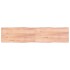 Tablero mesa madera tratada borde natural marrón