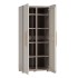 Keter Armario de almacenaje multiusos Groove beige y