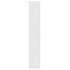 Armario de oficina de madera contrachapada blanco 60x32x190
