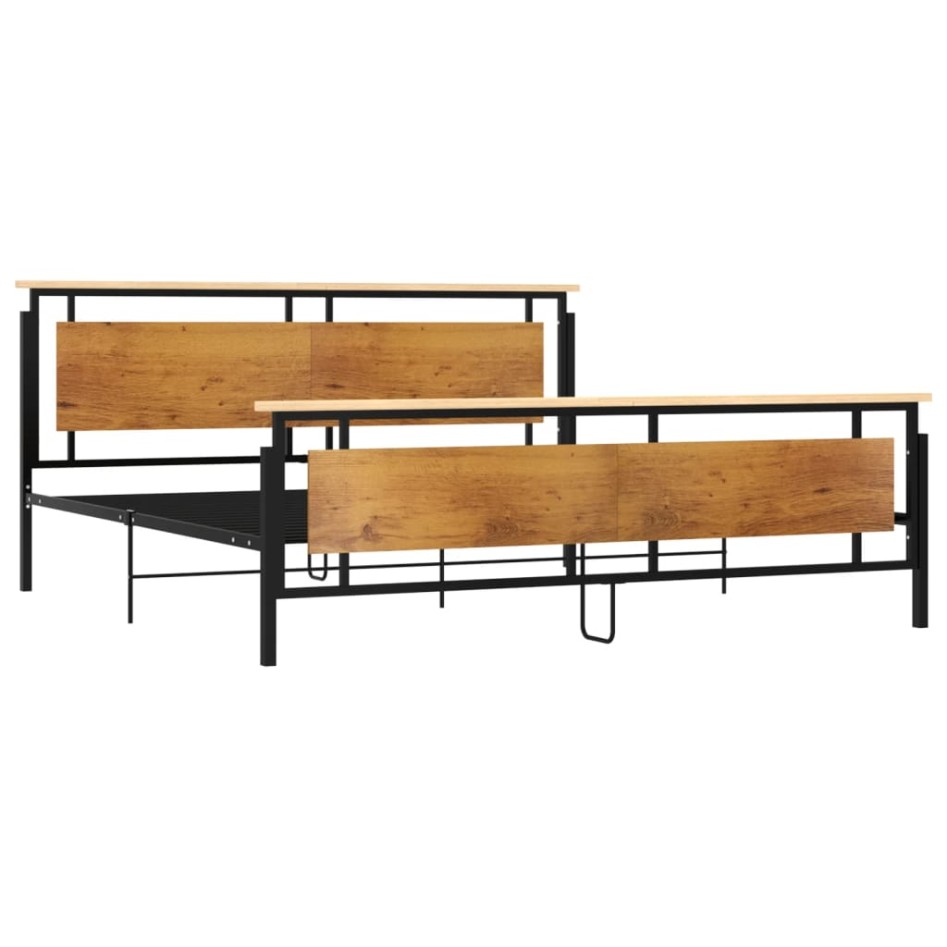 Estructura de cama de metal 200x200