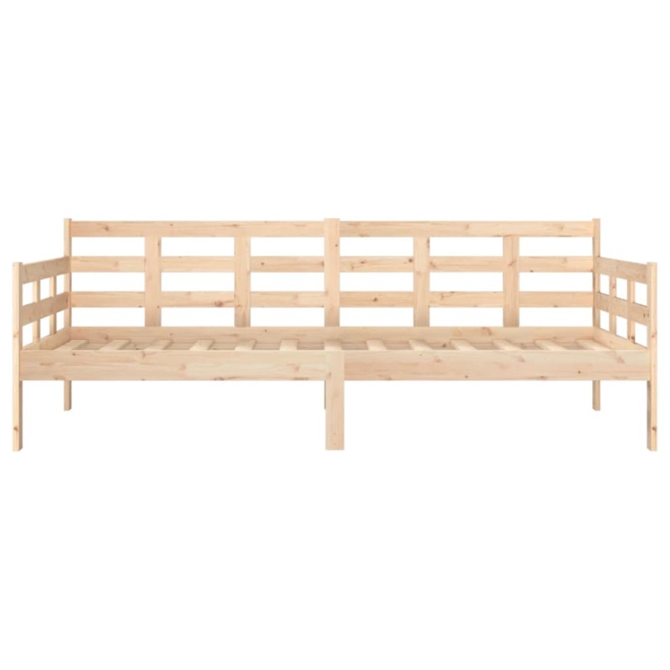 Sofá cama madera maciza de pino 90x190