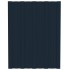 Panel para tejado acero galvanizado antracita 36 uds 60x45