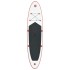Set de paddel surf tabla SUP inflable rojo y
