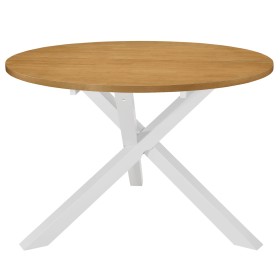 Mesa de comedor blanca 120x75 cm