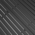 Mesa de jardín de acero gris antracita 190x80x72