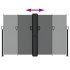 Toldo lateral retráctil antracita 160x1200