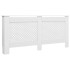 Cubierta para radiador MDF blanco 172x19x81,5