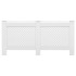 Cubierta para radiador MDF blanco 172x19x81,5