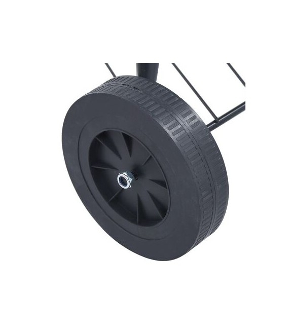 Barbacoa portátil de carbón con ruedas XXL, modelo Porter